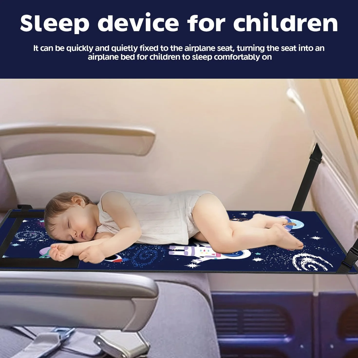 Flugzeug-Fußstütze für Kinder, tragbares Bett für Kinder, Baby-Hängematte, Reisebett für Kinder, Airplane Bett für Kinder, tragbares Reisebett für Kinder.