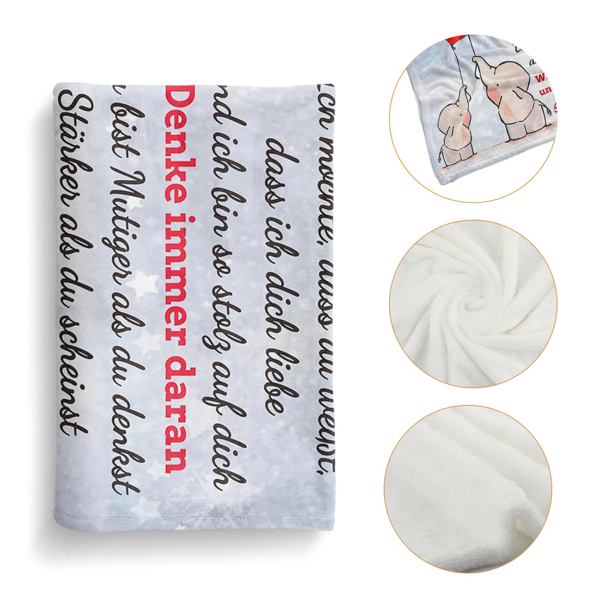 Schwester Geschenk, Flanell Decke Geburtstagsgeschenk für Beste Schwester, Weihnachten Geburtstag Hochzeitstag Abschluss Geschenke für Frauen 50 * 60in
