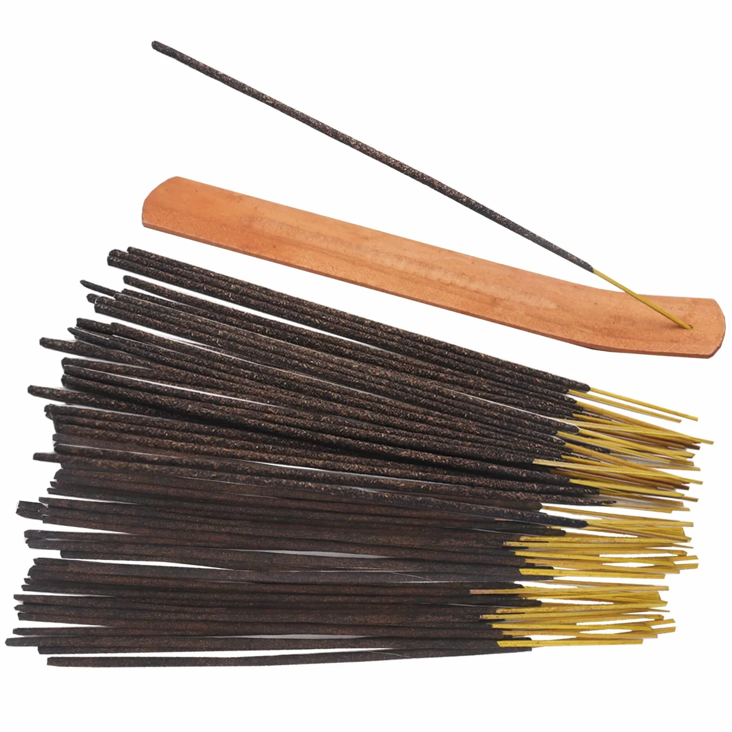 Räucherstäbchen-Geschenkset,160 Sticks insgesamt, Lavendel,Patschuli,Sandelholz,Osmanthus,Zitronenduft,Vanille,Nachtlavendel, Sandelholzfächer + Räucherstäbchenhalter