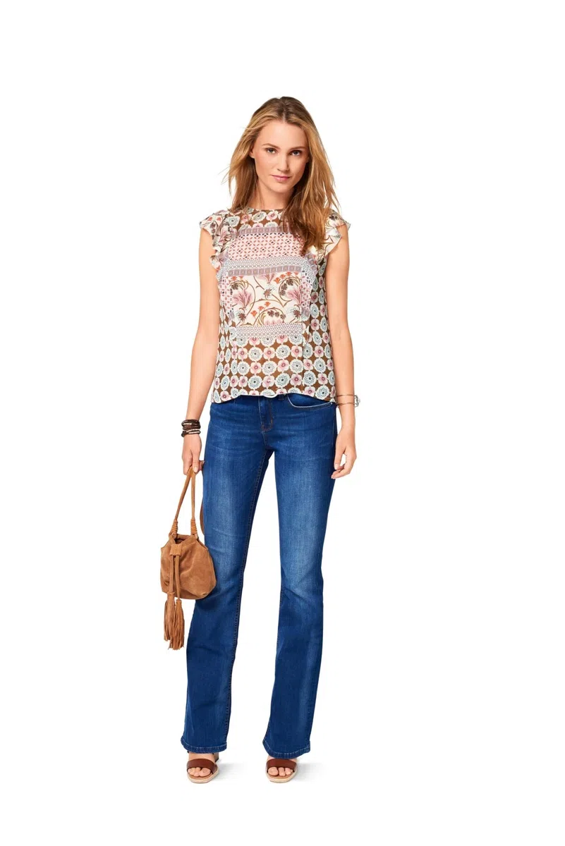burda style Schnittmuster #6525 Damen Top und Bluse Gr. 34-46