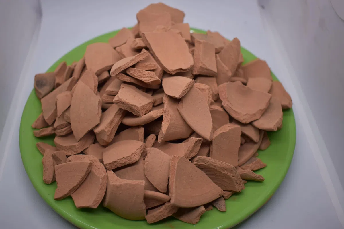 Mini-Tontöpfe zerbrochen 200 Gramm