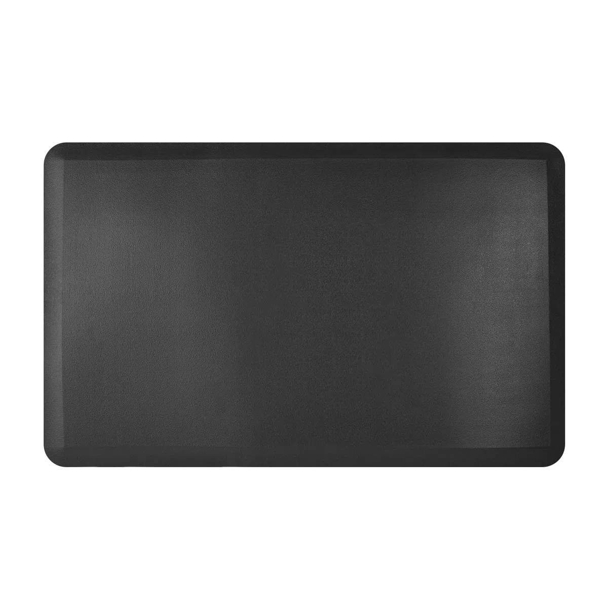 Art3d 1,9 cm Dicke Anti-Müdigkeit-Küchenmatte gepolsterte Küchenmatte rutschfestes Schaumstoff-Komfortkissen Stehpult Büro Garageboden 71 x 44 cm Schwarz