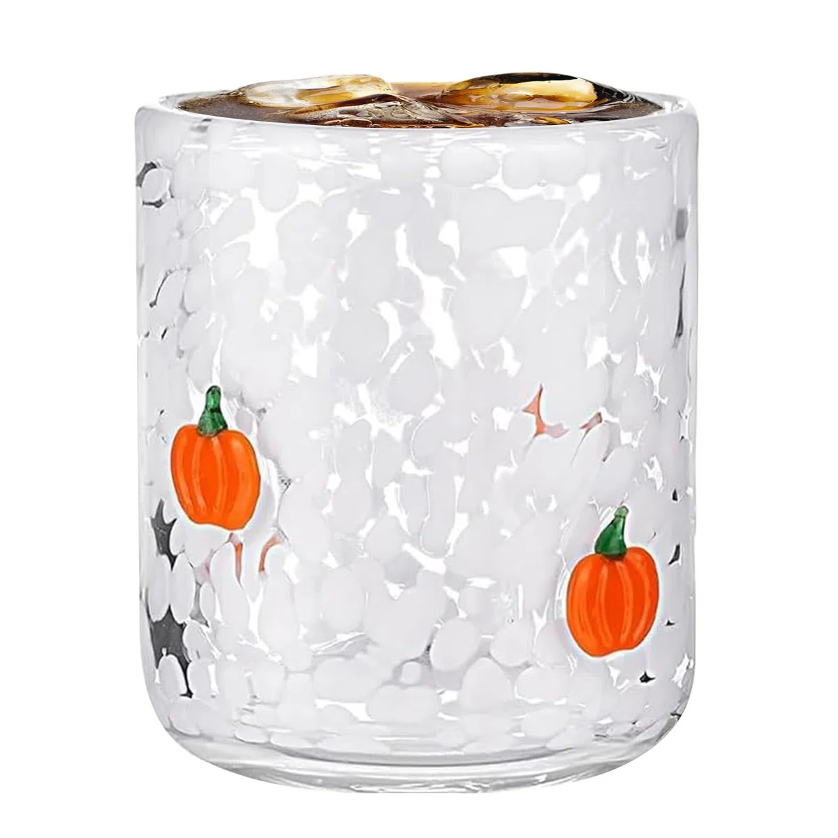 Halloween Icon Juice Glasses, 530 Ml Glas Kaffeetassen, Niedlicher Kürbis, Geisters, Fledermaus1 Glasbecher Für Saisonale Feier Cocktail Party Kaffeetasse Geschenke Für Und Freunde