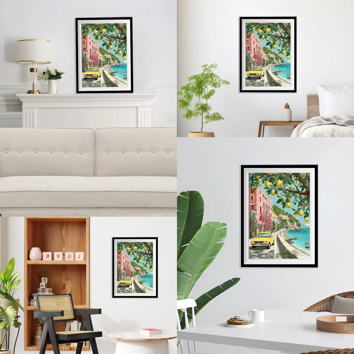 NEWENMO Schöne Landschaft Diamond Painting Erwachsene,Küstenlandschaft Diamant Painting Bilder,DIY Diamant Malerei Kit Complete,5D Diamond-Painting,Aesthetic für Wanddekoration,Home Geschenke 30x40cm