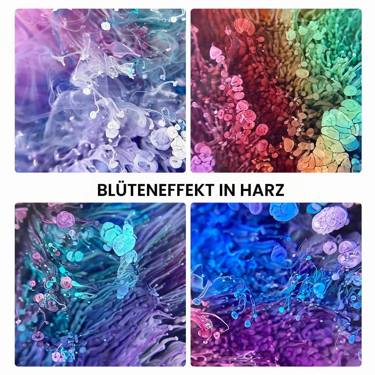 LET'S RESIN Alkohol Tinte Set - 26 Farben Alcohol Ink zur Epoxidharz Malerei, Hochkonzentrierte Tinte auf Alkoholbasis, konzentrierte Epoxidharzfarbe Farbstoff für Harz Kunst, Malen - je 10 ml