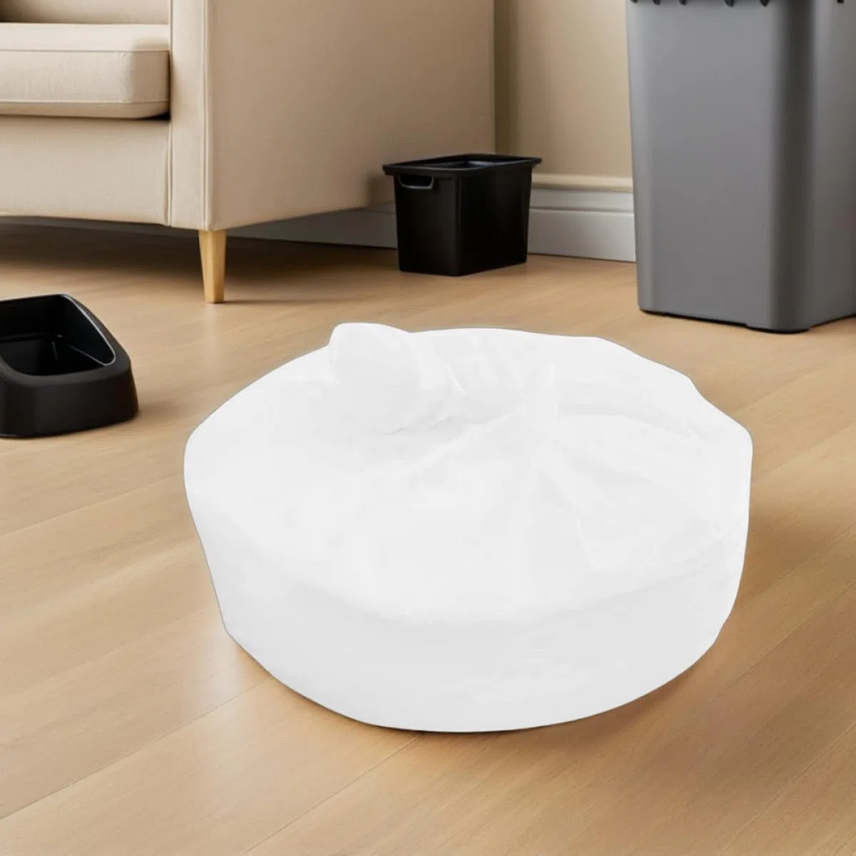 Innenbezug für Sitzsack XXL 100X120cm aus Atmungsaktivem Netzgewebe Ersatz Innensack für Lazy Tasche ohne Füllung Wiederverwendbar und Leicht zu Reinigen