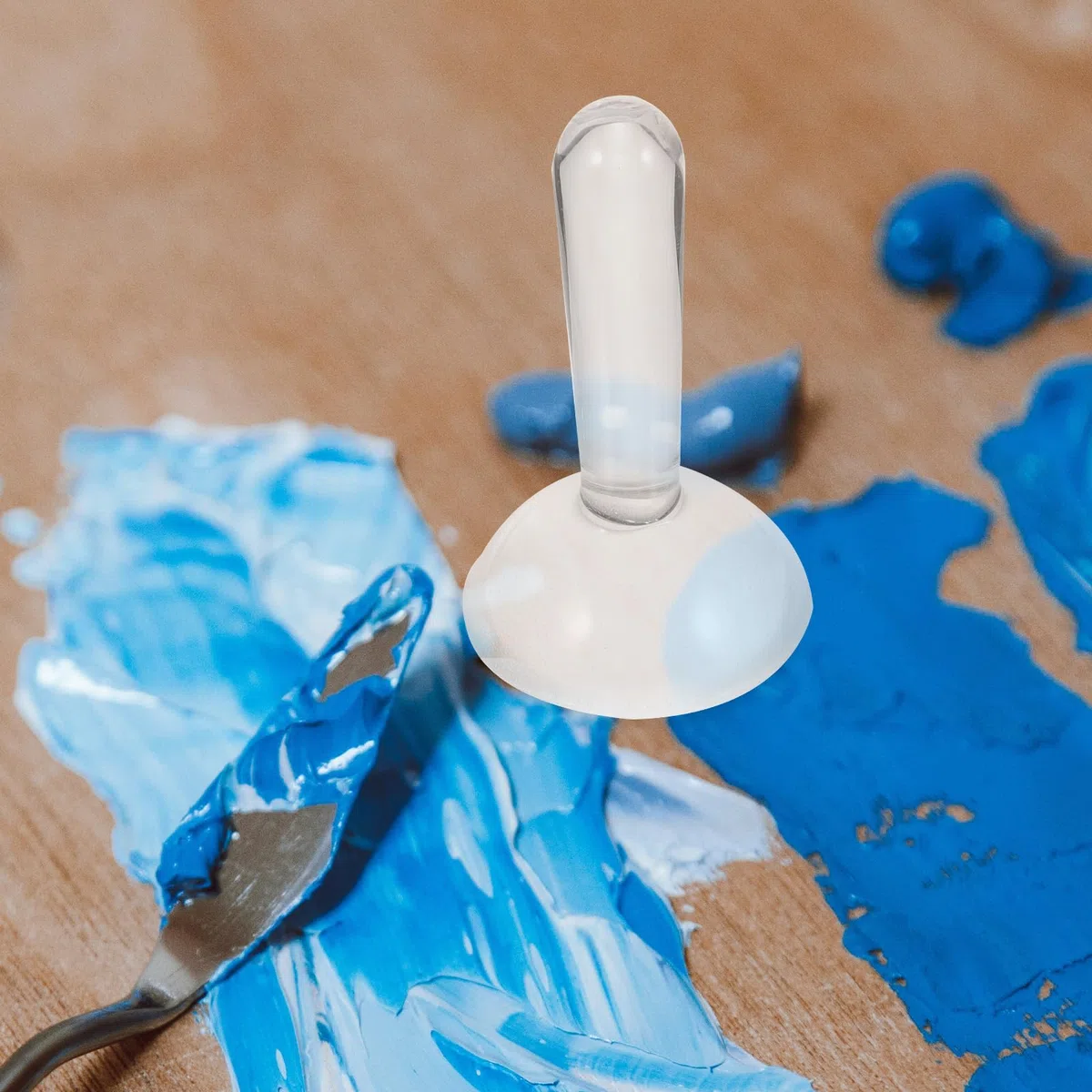 STOBOK Mahlstößel farbpigmente malutensilien Glasmörser Glasmüller Schleifgerät werkzeug gefrorenes manuelle Schleifstäbe DIY Stößel Schleifer Zubehör Schleifmittel Gips Schleifstab