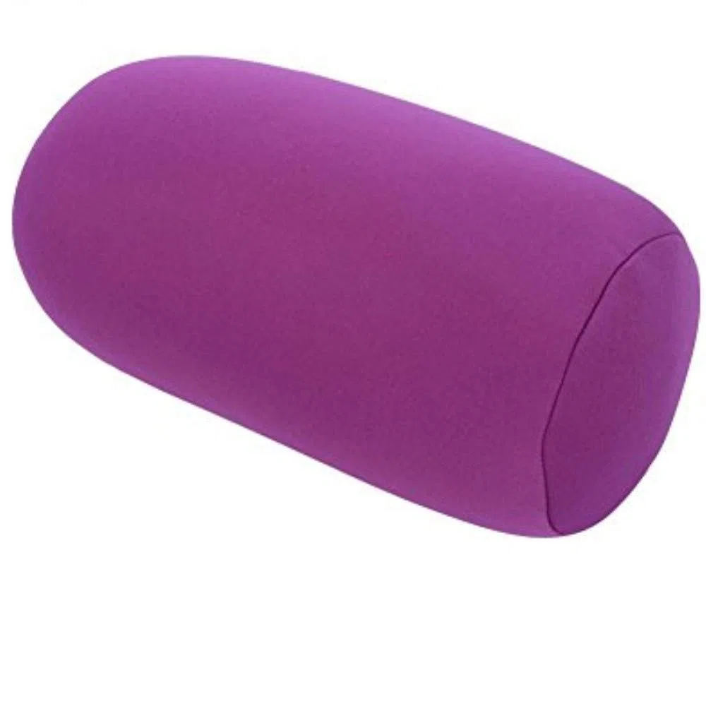 Yosoo Mini-Kissen Rollkissen für Auto, Sofa, Kissen für Reisen, Büro, 29 x 16 cm (Farbe: Violett)