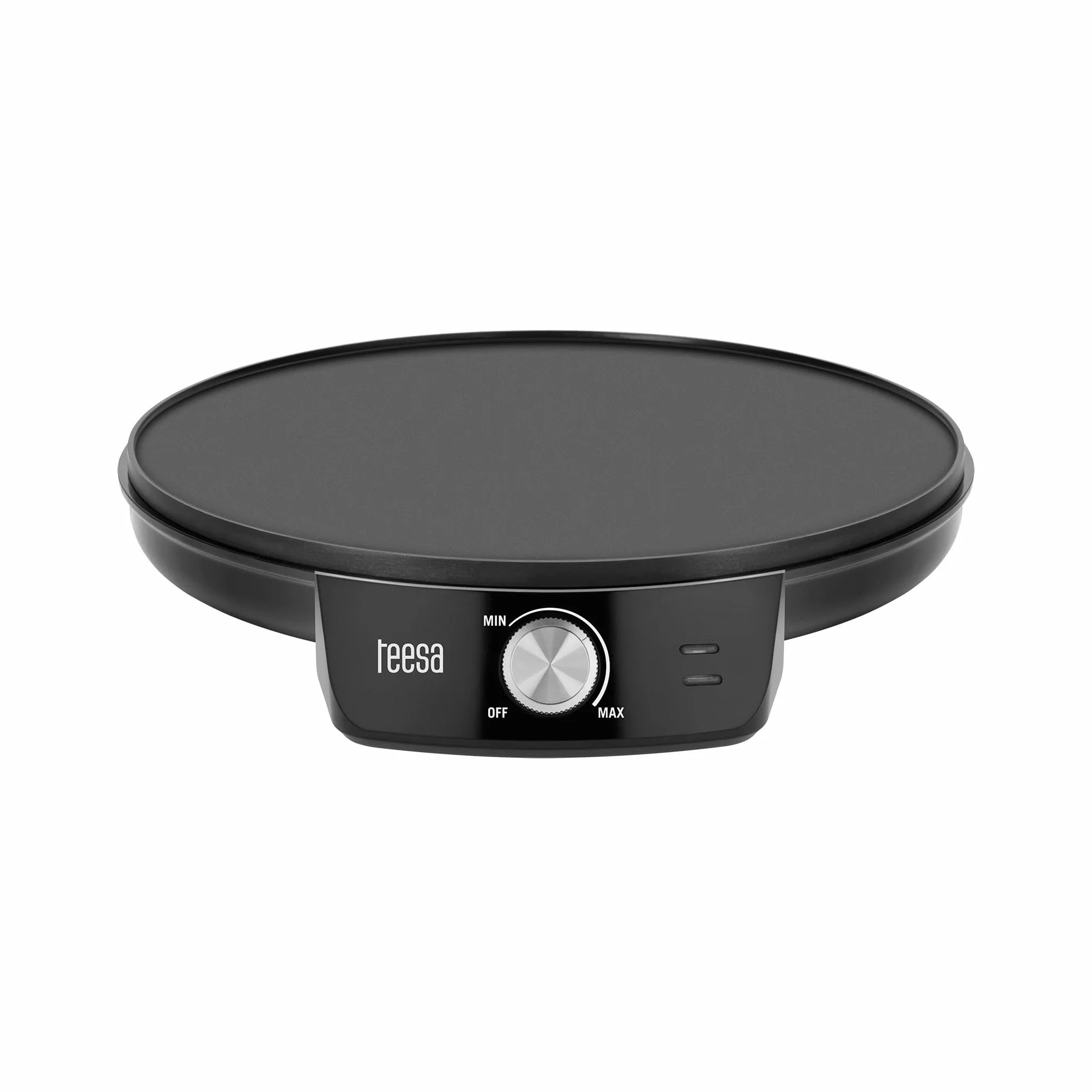 Teesa Pfannkuchenpfanne Elektrische Pfannkuchenpfanne 30 cm 1200 W Temperaturregelung TSA3235