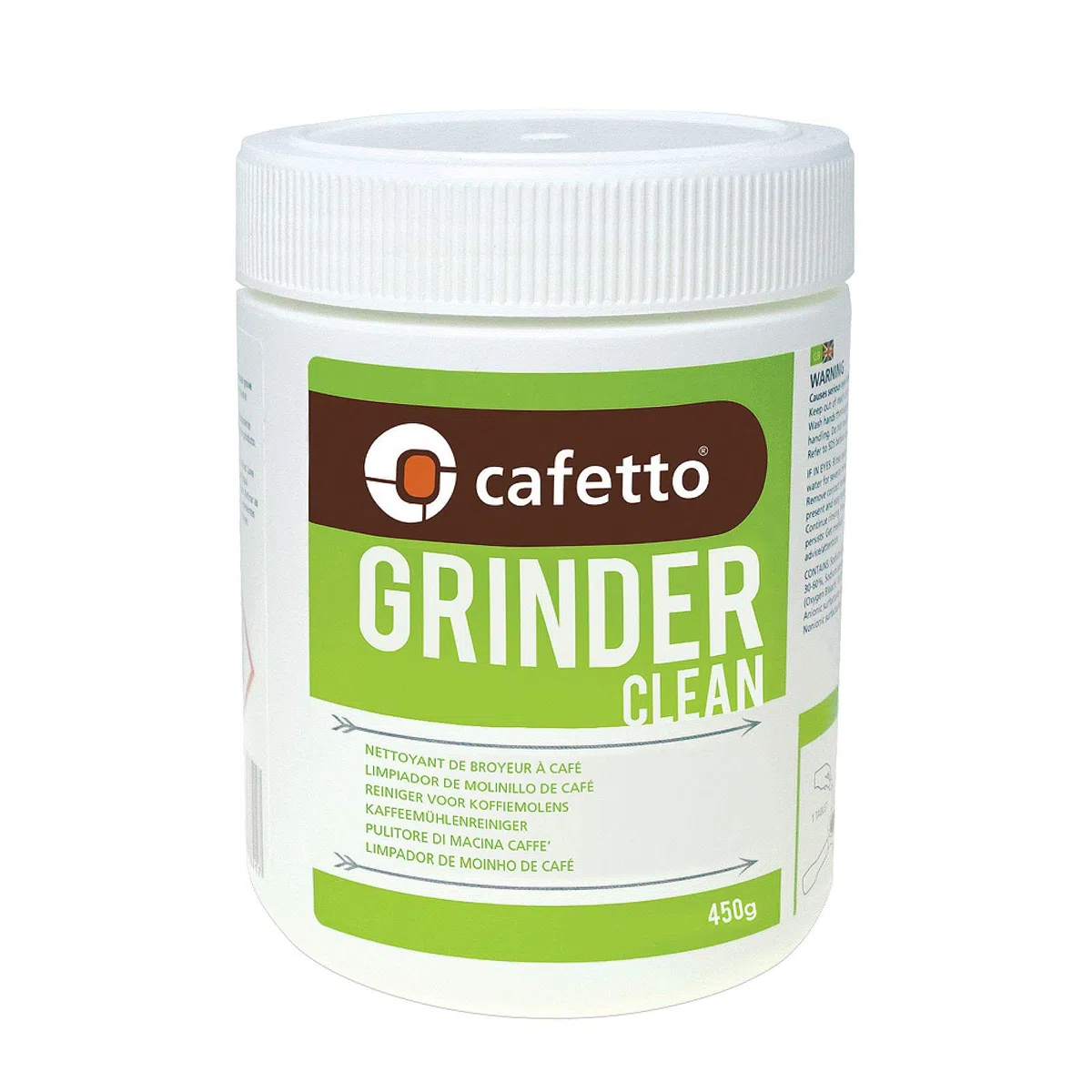 Cafetto Grinder Clean Reiniger für Kaffeemühlen 450g, rein organisch