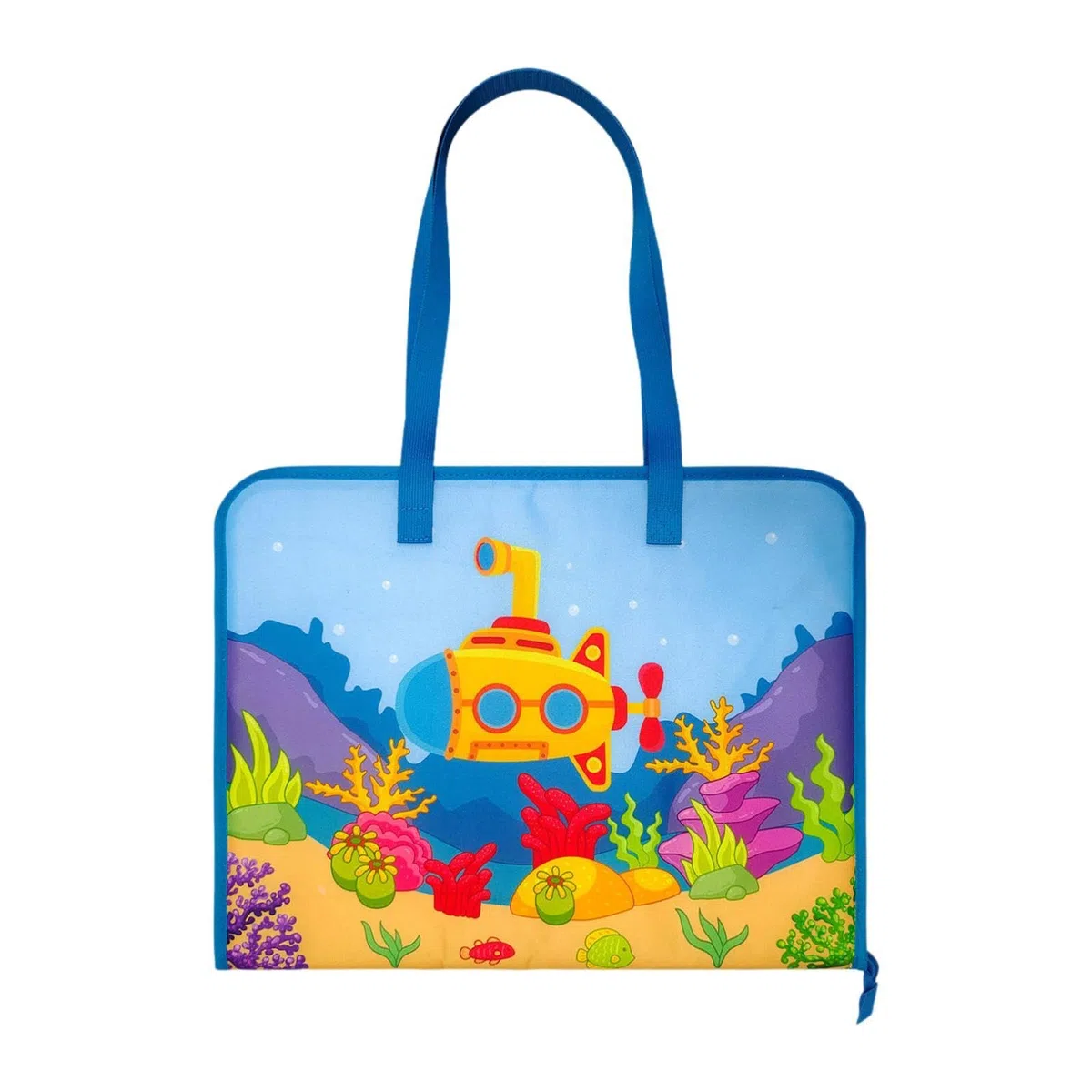 Kunsttasche, Aufbewahrungstasche für Kunstwerke, Kinder Oxford Stoff mit Griffen, Beutel für Kunst Und Handwerk