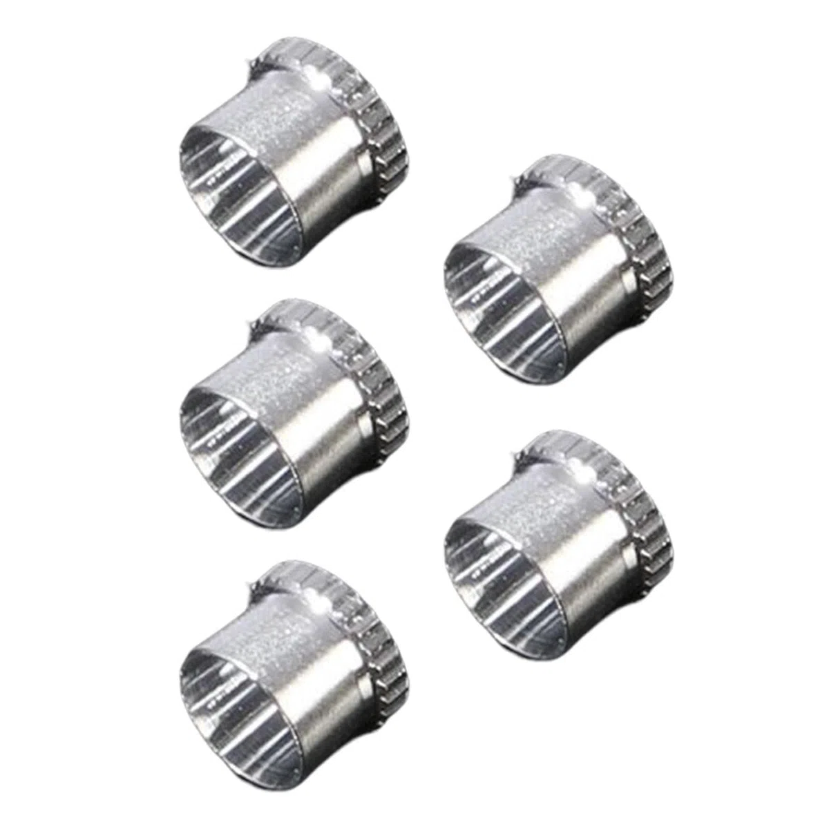 5 x Düsenkappen, professionelles Zubehör-Set, Airbrush-Nadelkappe für Malerei