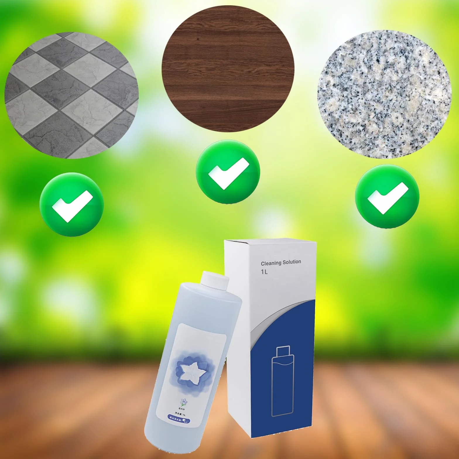 Reinigungslösung Kompatibel mit ECOVACS DEEBOT X8/X9/X11/X12/T50/X5 Omni/X2 OMNI/T30S Combo / T30 (Pro) Omni/T20 OMNI/X1 OMNI/X1e OMNI/X1 TURBO/T10 TURBO Saugroboter