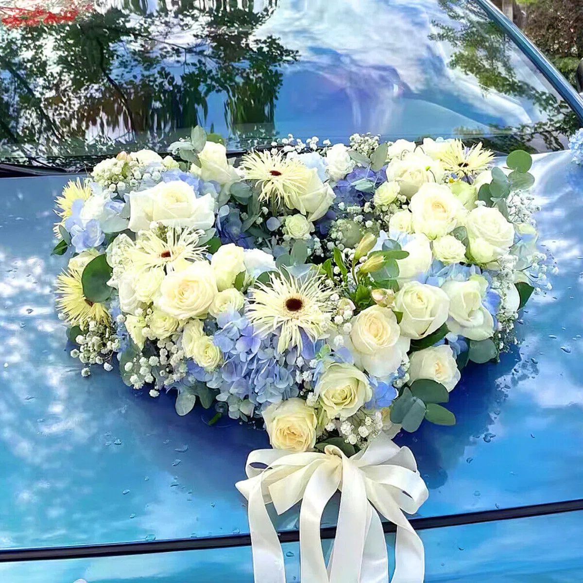 Steckschaum Herz: 30x32.5cm Blumensteckschaum Herz Groß,Steckschaum für Frische Blumen mit Gitter, Steckmasse für Blumengestecke für Hochzeit, Autodeko, Ostern und Geburtstag