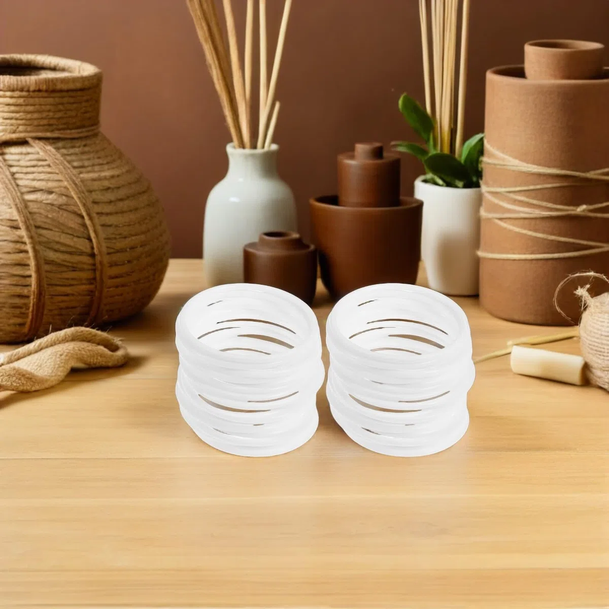 Tofficu Kunststoffringe 10 cm 30 Stück Zum Basteln Für Traumfänger Makramee Wohnaccessoires Und DIY Handwerk
