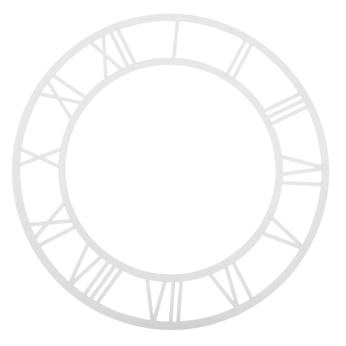 VALICLUD Acryl Wanduhr Ziffernblatt Rund 10 Zoll Silber RöMische Ziffern DIY Wanduhr Aufkleber FüR Wohnzimmer Hotel Eingang Dekoration