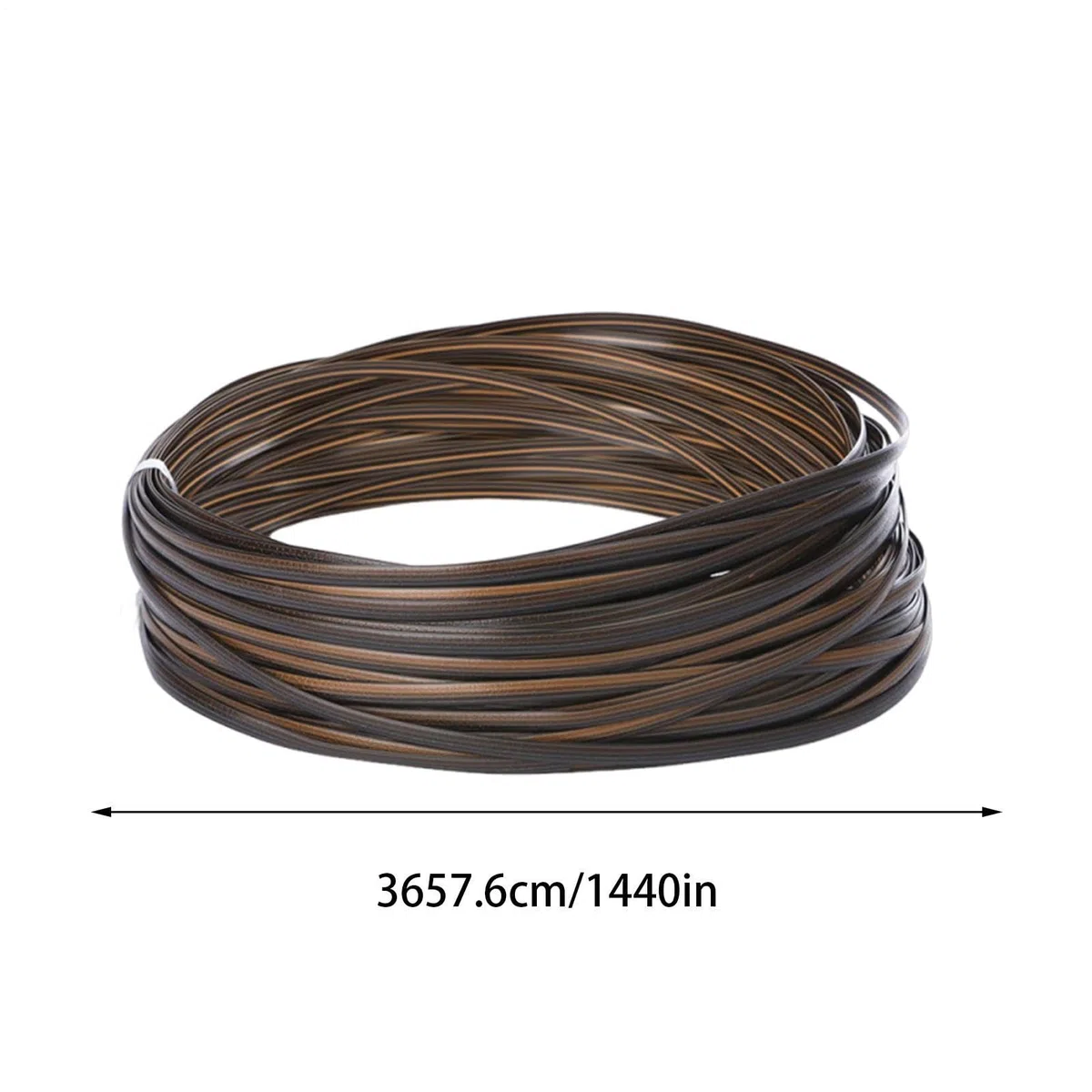Rattan Reparaturset | Wasserdichter Flechtband Ersatz, 36,6 Meter Patio Möbel Reparaturset, für Korb, Sofa, Schrank, Dekorationen, Basteln, Garten, Hinterhof, Schwimmbad,