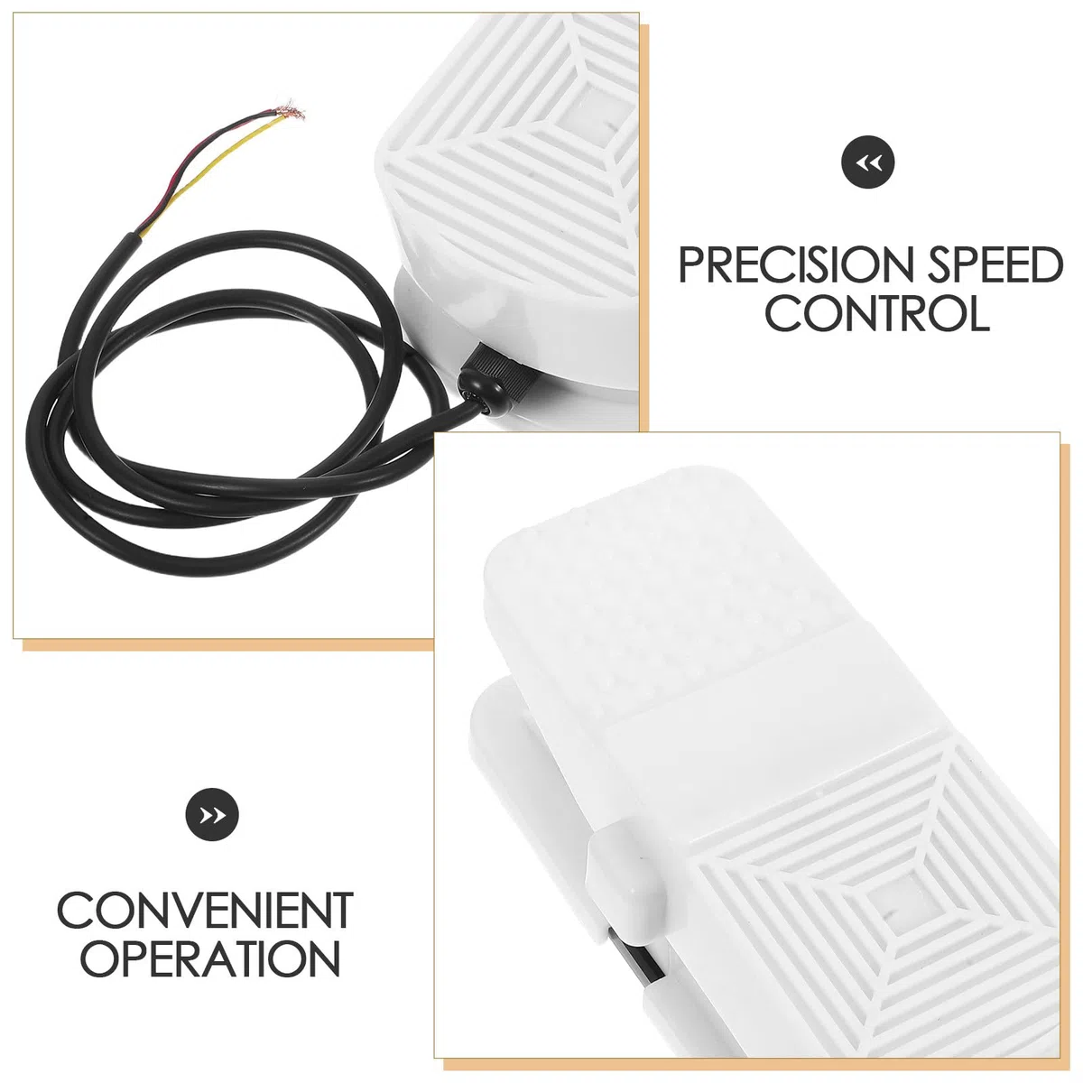 Ersatz Fußpedal und Breiter Kompatibilität für Töpfermaschine aus Abs mit Handsfree Design für Heimwerker und Anfänger im Selbstgemacht Keramikformen