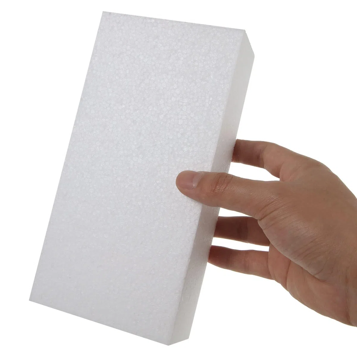 12 Stück Schaumstoffblöcke, 20x10x5cm styroporplatten, Weiße Rechteckig Polystyrolblöcke, Styroporblöcke Modellierschaum Block für Skulpturen, Modellieren, Basteln, Blumenarrangement