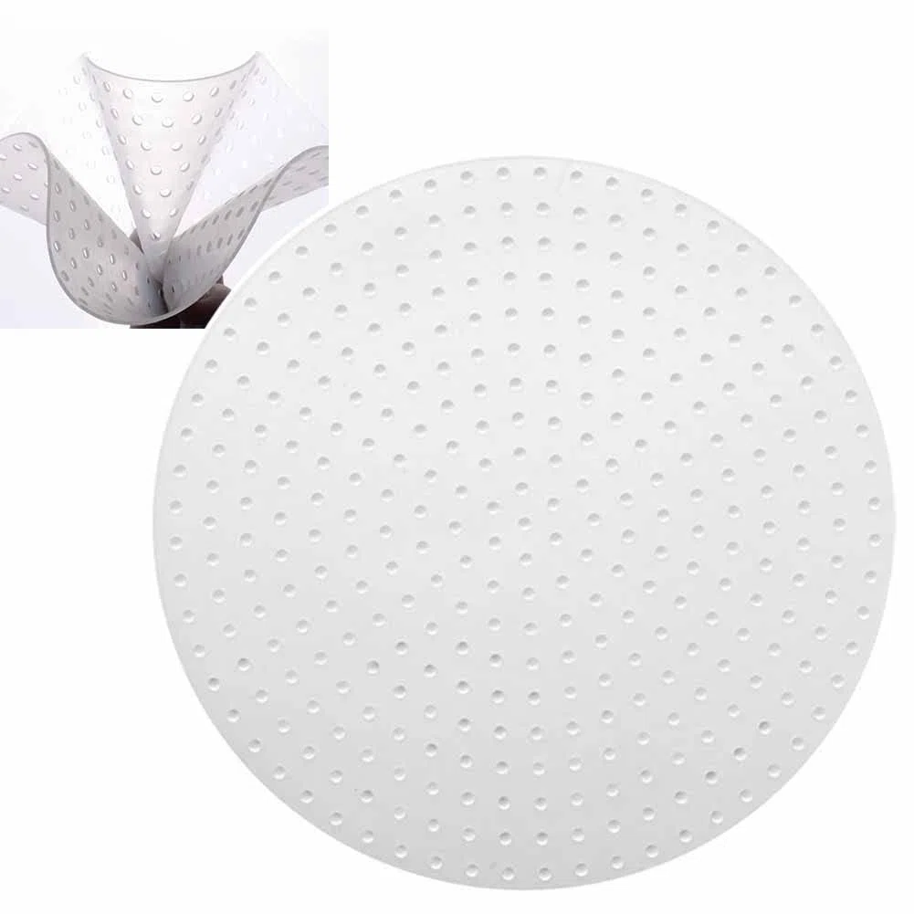 ZYWUOY Silikon-Reismatte, 35 cm Durchmesser Reiskocher brennfest Silikon-Pad Antihaft-Hitzebeständige Hot Pad für kommerzielle Reiskocher, Kochen, Knödel, Backen, Gebäck