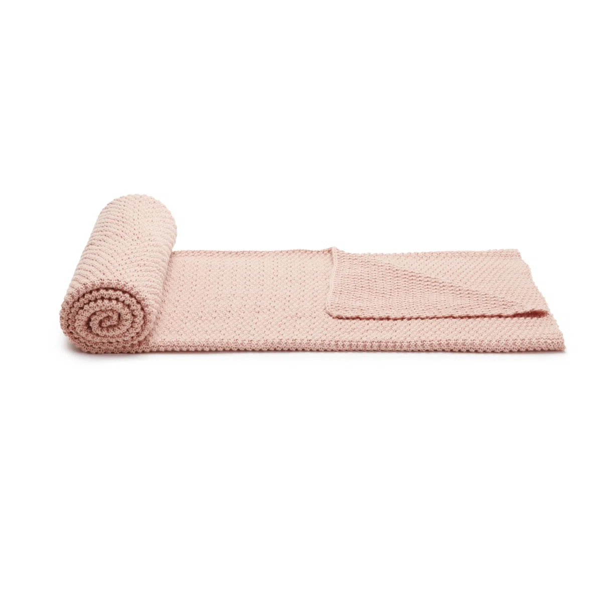 Amazon Basics Raumdekor-Überwurfdecke Kuscheldecke, 127 x 152 cm, Staubrosé