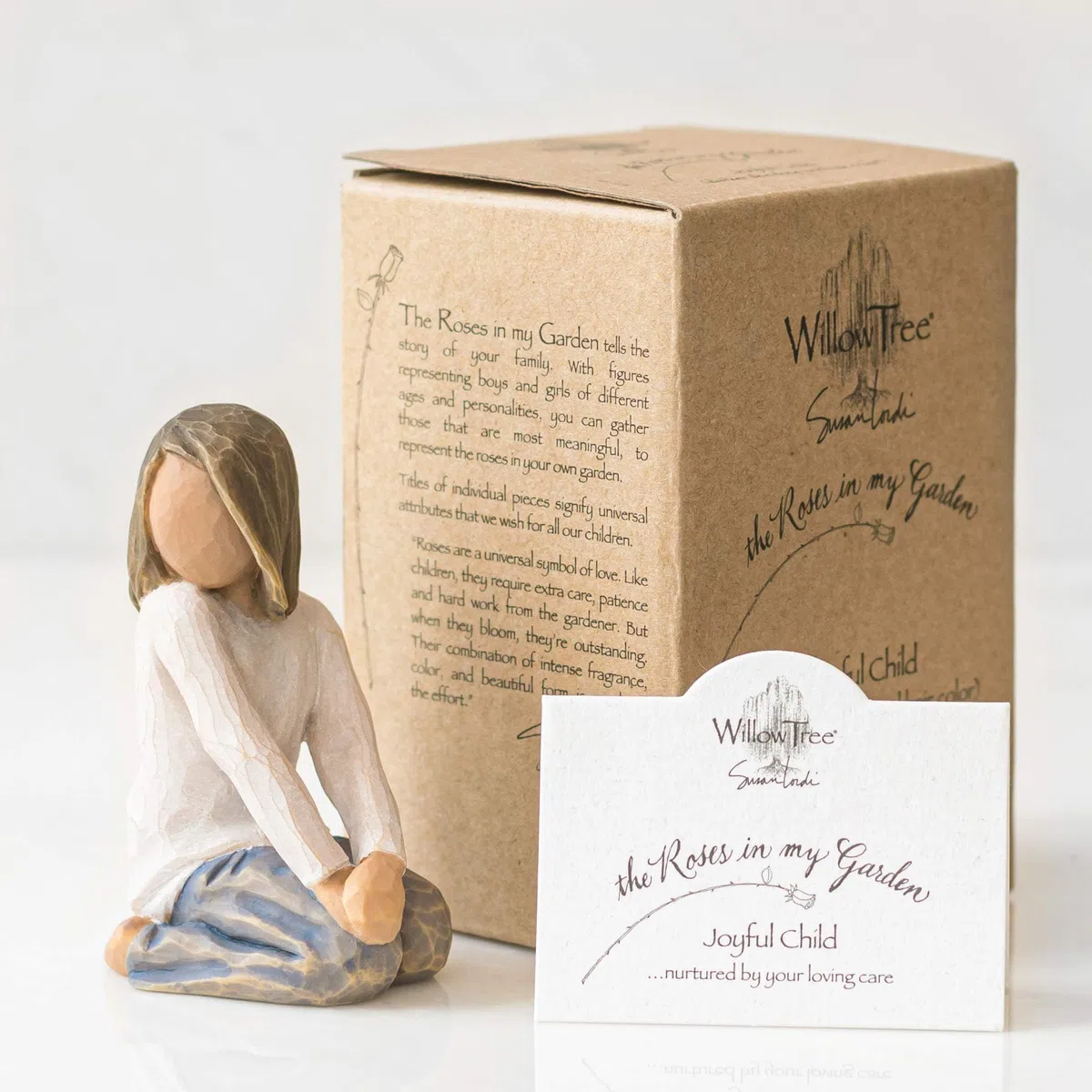Enesco Willow Tree Joyful Child Figurine