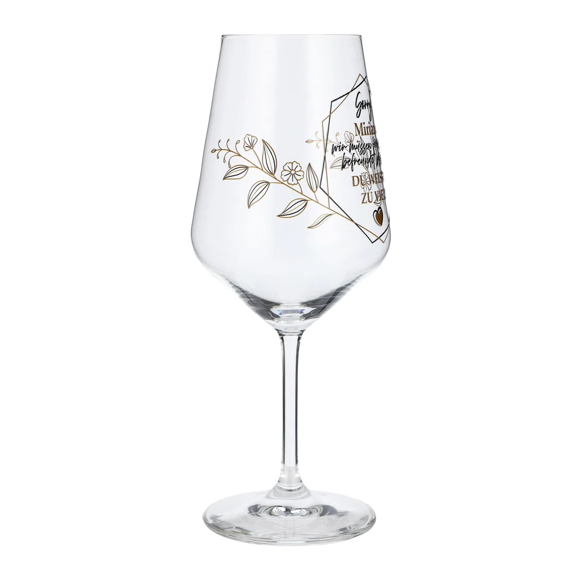 Weinglas personalisiert mit Namen und Spruch Du weißt zu viel! 0,5l Glas lustig für Spritz Getränke Cocktails Sekt Schorle Bowle oder Saft