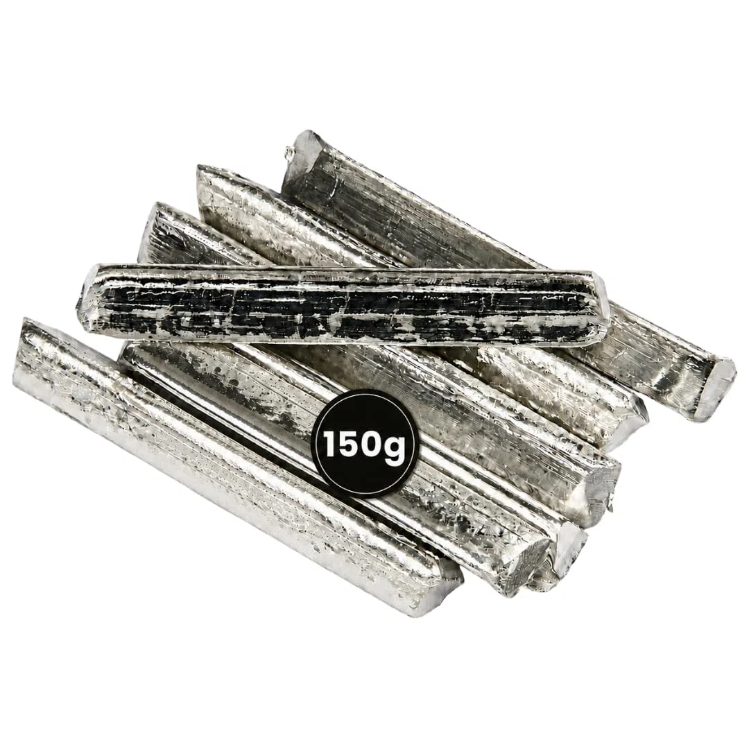 Creativ 13055 Zinn Bar, 150g Gewicht, 10 Stück
