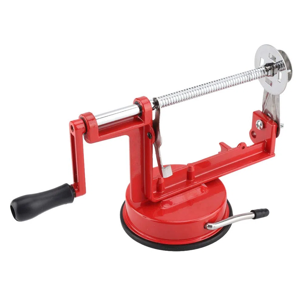 Wakects Potato Twister,Manuelle Spirale Kartoffel,Potato Twister Edelstahl Manuelle Spiralschneider Kartoffelschneider Cutter Saugbasis Küchenwerkzeug