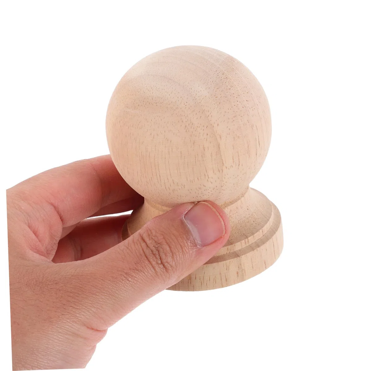 COLLBATH 4 Stück Unbehandelte Holzgeländerstäbe im Eleganten Europäischen Design Kleine Romanische Säulen für Selbstgemacht Möbel und Innenraumdekoration