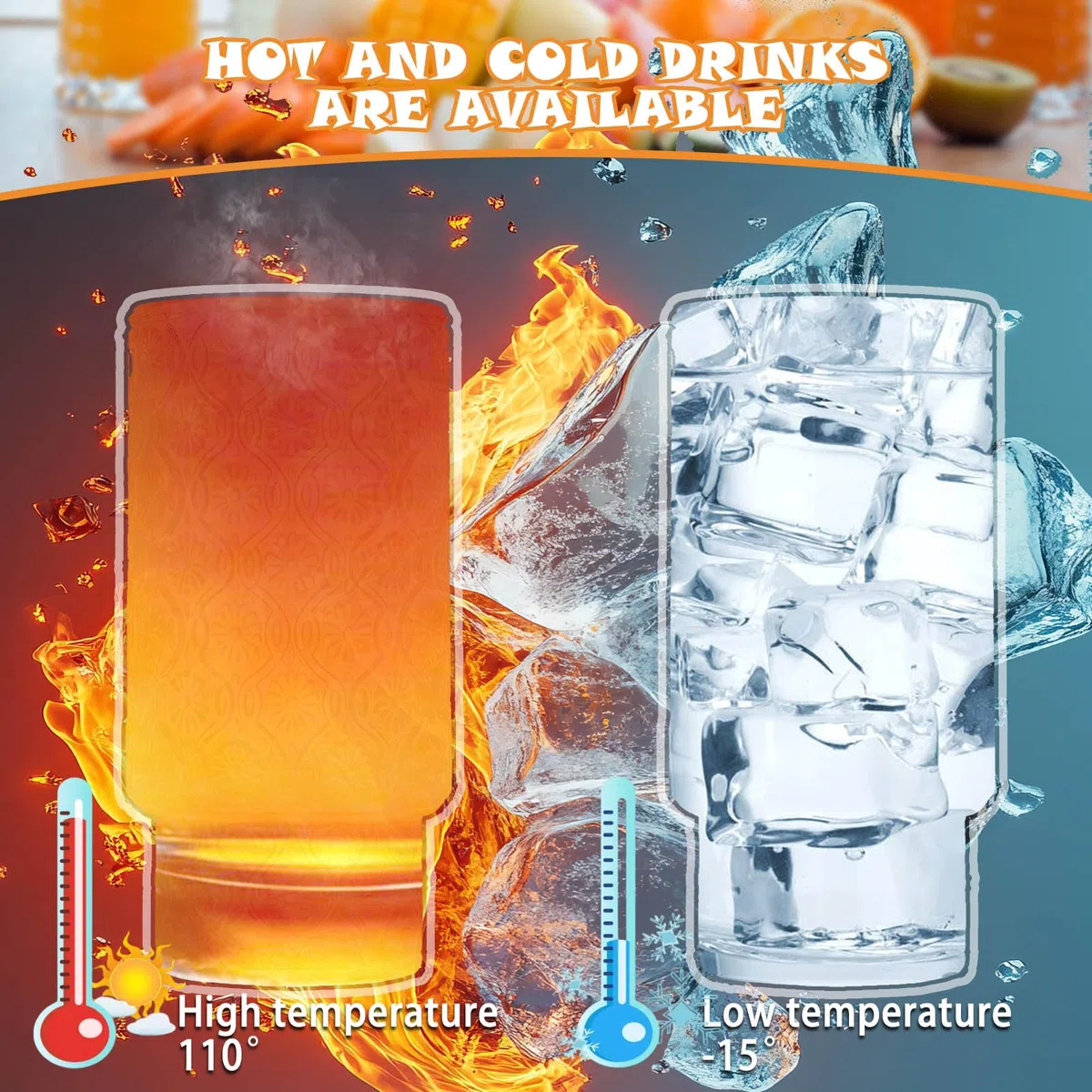 4 Stück Trinkgläser Set mit Glas Strohhalm 320 ml,Trinkglas mit Deckel, Eiskaffee Gläser, Longdrinkgläser Set, Kaffeegläser, Wassergläser, Biergläser für Cocktail, Wasser, Soda, Cocktails