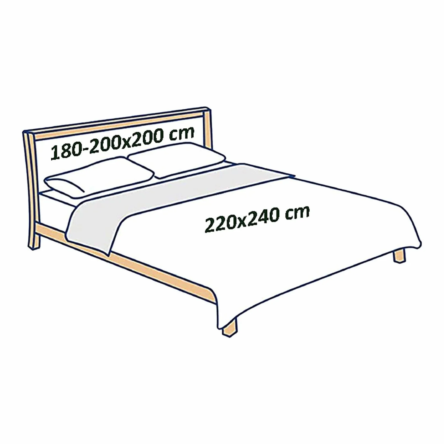 Delindo Lifestyle Tagesdecke Belford anthrazit grau, Bettüberwurf für Doppelbett, einfarbig, Gesteppt, 220x240 cm