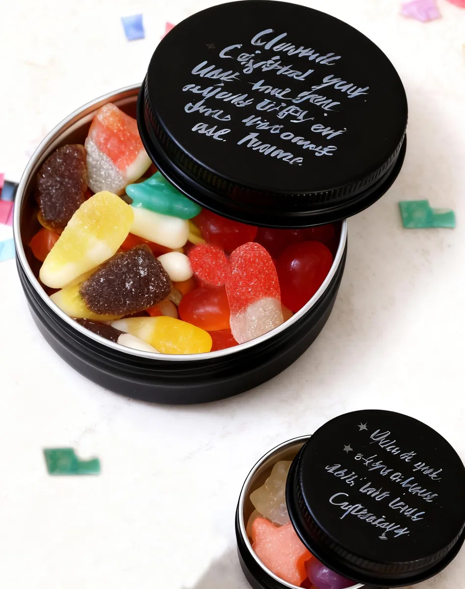 LJY 48 Stück Schwarze Aluminiumdosen mit Schraubdeckel (3 Größen Set) – Runde leere Metalldosen für Kosmetik, Creme, Balsam & Kerzen, 15ml 30ml 60ml Mix
