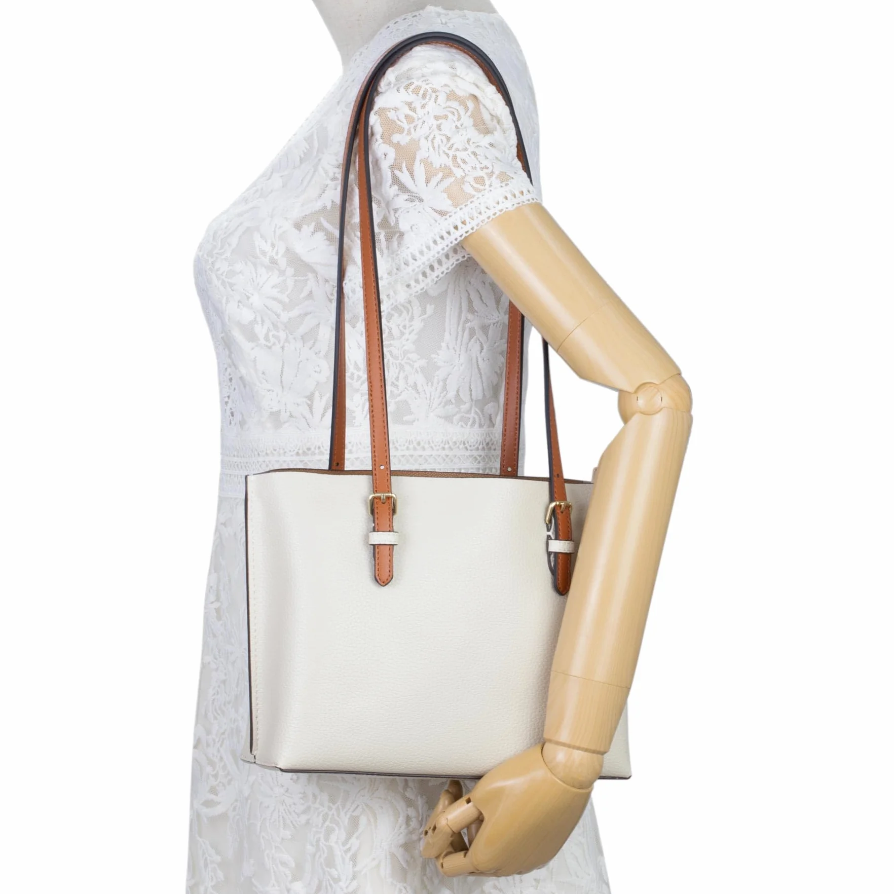 ALLZEDREAM Mikrofaser Leder Taschengurt Ersatz Tote Tasche Handtasche Schultergriffe 2 Stück, Braun, 1,8 cm