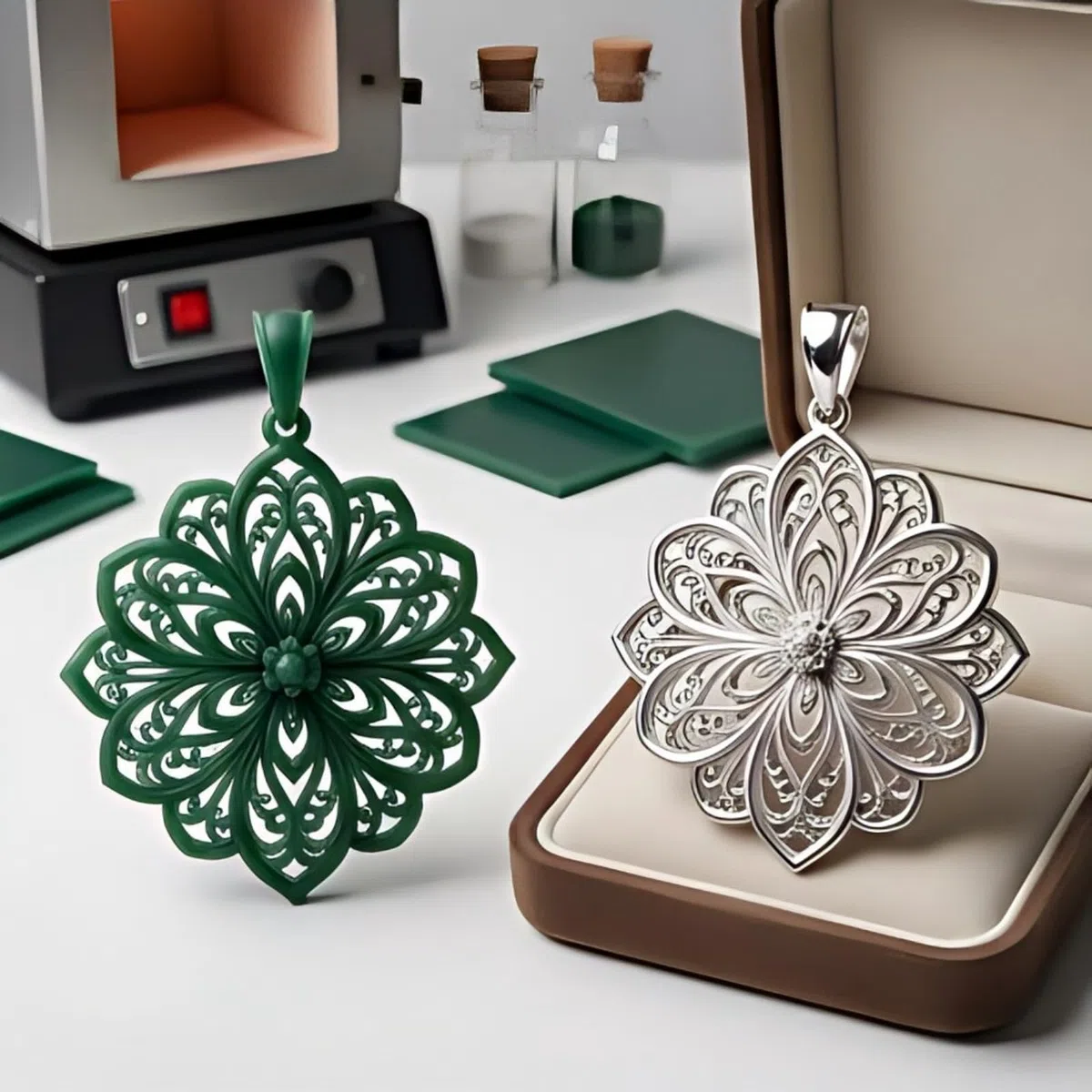 5 Stück Modellierwachs, Schmuckwachs Scheiben, Grüner Schmuck Schnitzwachs | Grüner Schmuck Schnitzwachs, Schmuck Modellierung Skulpturenproduktion Zubehör, Schmuck Carving Wax for Jewellers