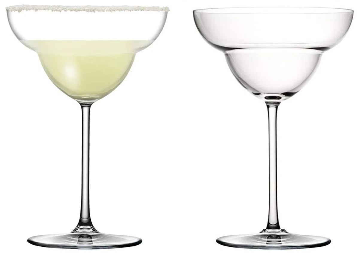 Topkapi 250.783 Margarita XXL Kristallkelch Cocktailgläser Set, 400ml, 2Stk | Hochwertiges bleifreies Kristallglas für klare Optik und stabile Form – ideal für professionelle Bar- und Gastroeinsätze