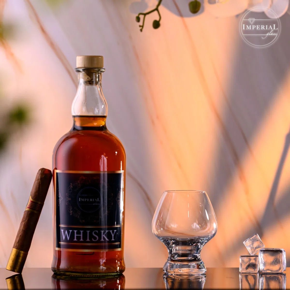 4er Set Tasting Glas 220ml Nosingglas Degustationsglas aus Glas - Cognacglas Whiskyglas spülmaschinenfest