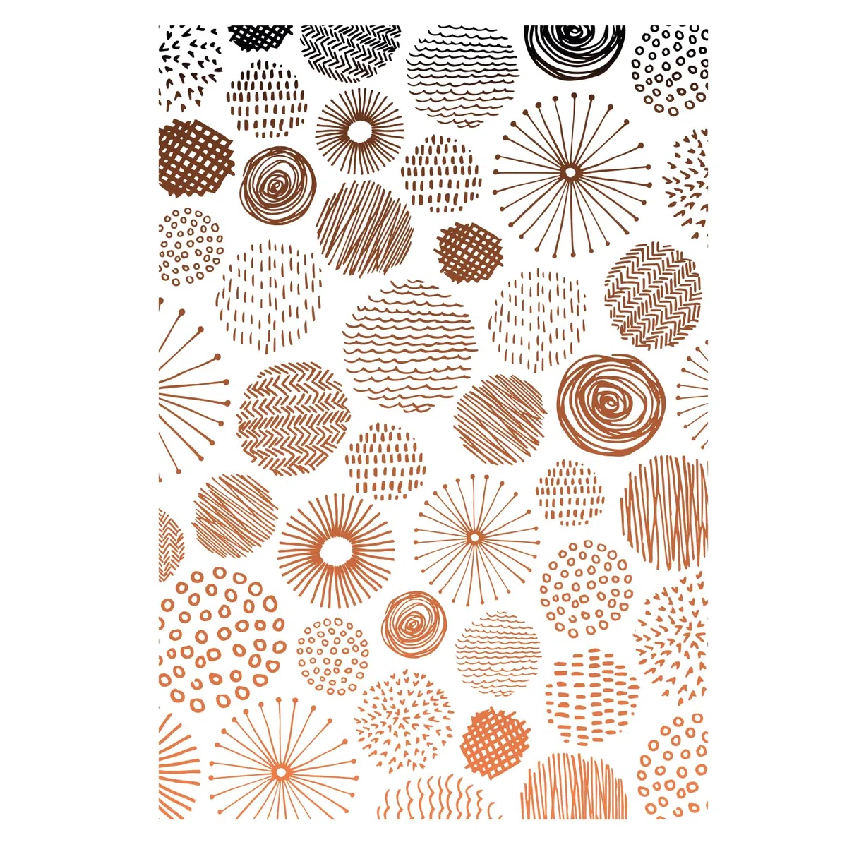 Sizzix 666590 Durchsichtiges Stempelset Cosmopolitan, Ecliptic von Stacey Park, Clear, One size