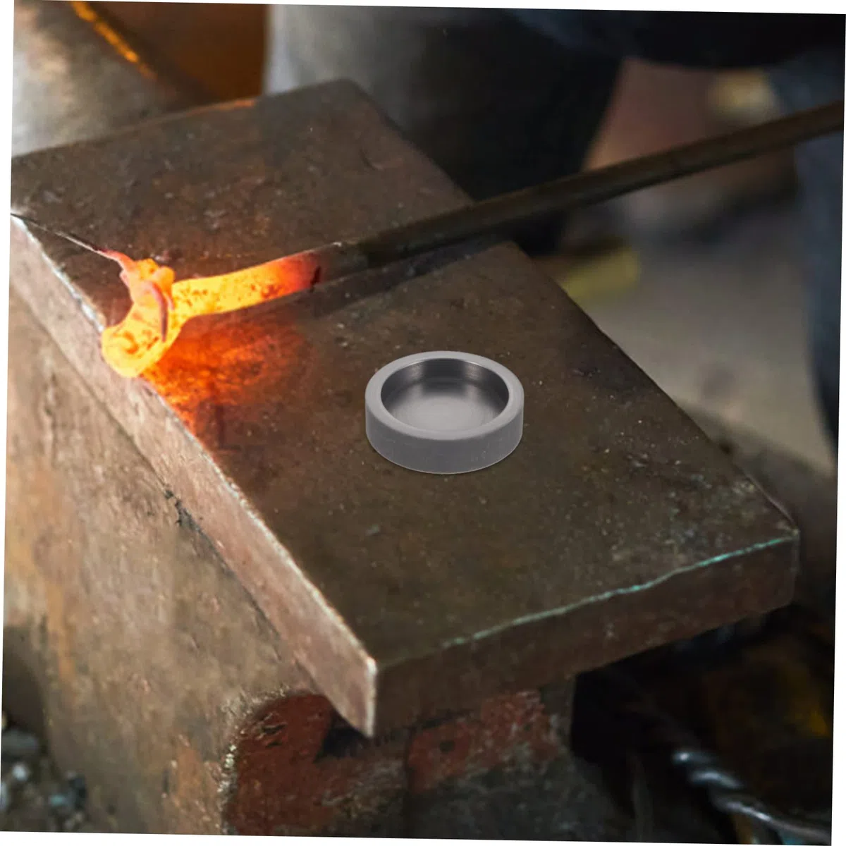 Graphittiegel aus Graphit 10ml Fassungsvermögen mit Starker Plastizität und Stabilität für Metallgießen im Luft und Elektrobereich