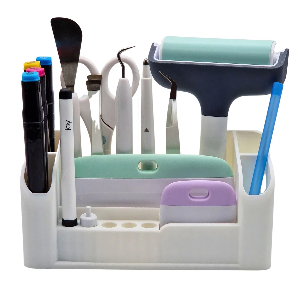 Artisan 3d Aufbewahrungs-Set für Cricut Joy/Maker – Organizer Compact Scrapbooking Filzstifte, Werkzeuge & Vinyl