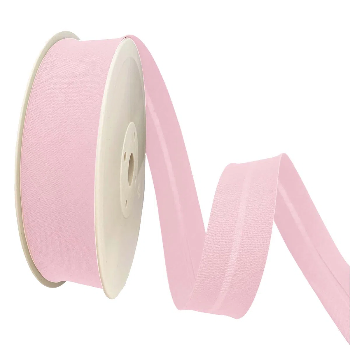 TEXTEX = 30 mm Breites Schrägband. 50% Baumwolle und 50% Polyester. Stück von 10m - (Rosa)