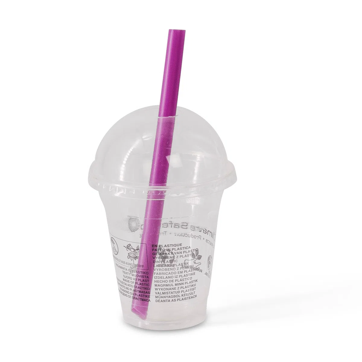 BIOZOYG Bubble Tea Strohhalme 200 Stück 20 cm Ø 1,2 cm bunt - Strohhalme wiederverwendbar Trinkhalme mit Spitze - Extra Breite Fruchtperlen Tapioka Perlen Strohhalme Kinder Slush Trinkhalme Straws