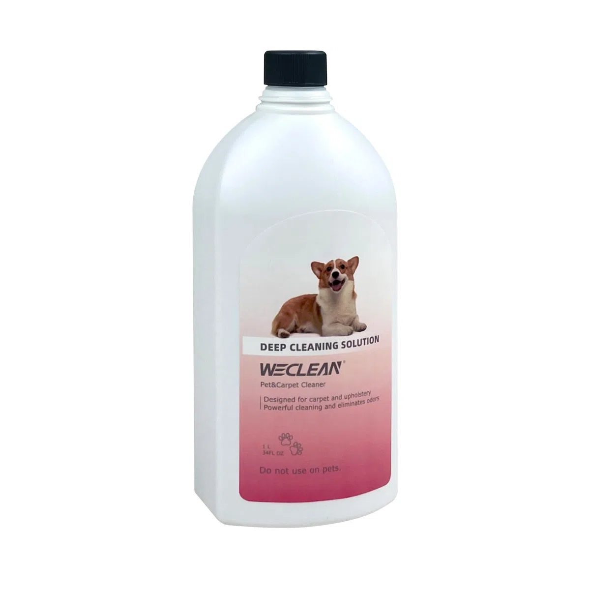 WECLEAN Profi Polsterreiniger & Teppichreiniger 1000ml für Sofa, Teppich, Autositze, uvm.Geeignet für WECLEAN C2 & C3 Waschsauger, Nasssauger