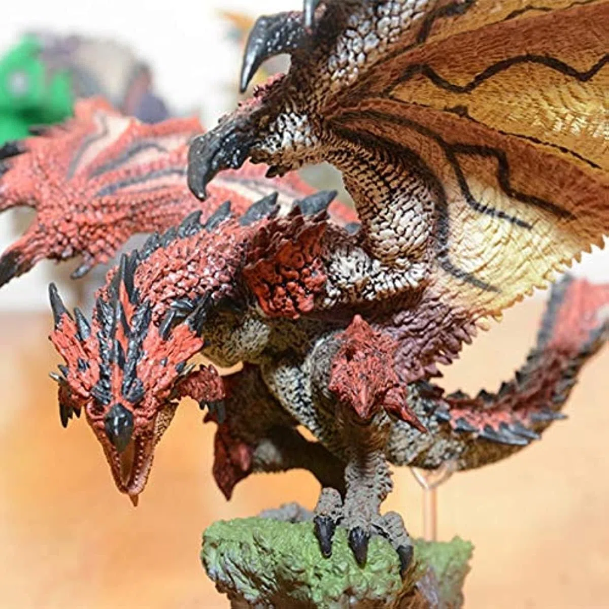 Monster Hunter Rathalos PVC Figuren Statue Figur Modell Sammlung Dekoration Geschenk 22cm