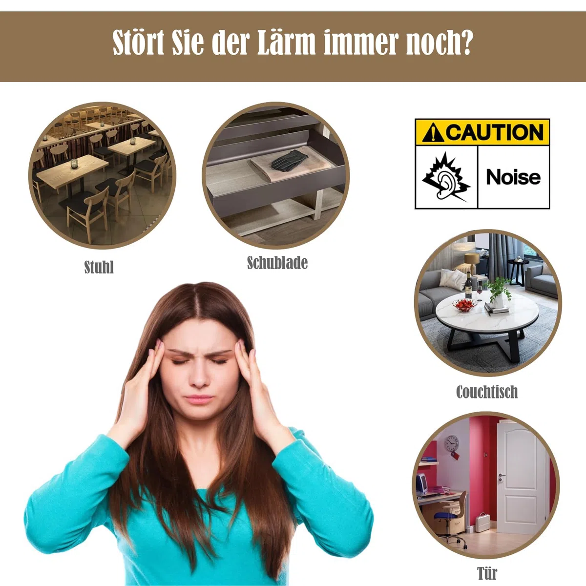 Filzgleiter Selbstklebend, Filz Selbstklebende,Filzgleiter für Stühle,Schneiden Sie Jede Form Filzband,für Stühle Vasen Sofas Schreibtische,4m*5cm*3mm(Grau)