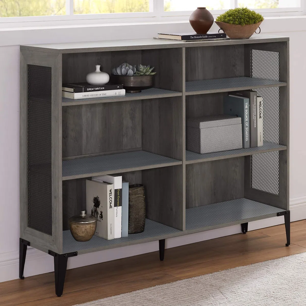 Shelf Liner Küchenschubladenmatten, nicht klebende EVA-Material-Kühlschrankauskleidungen mit wasserdichtem, haltbarem Kühlschranktisch Tischsets für Schrank, Schubladenauskleidung (Grau, 30cmx150cm)