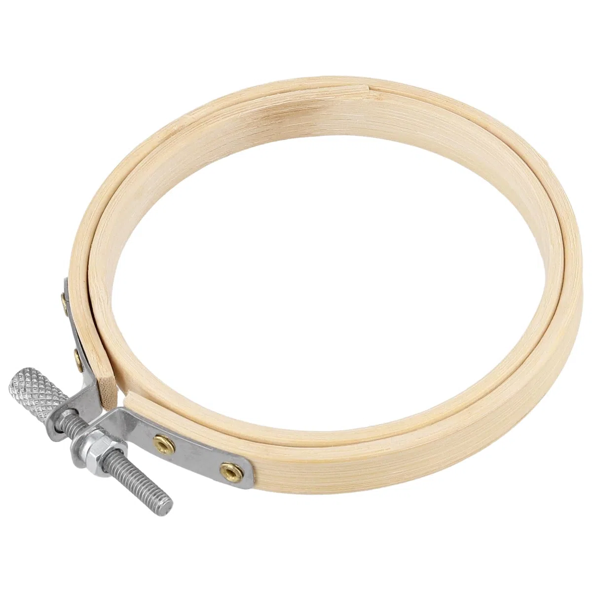 JIEHIN 30 Stück Stickrahmen Holz Klein 8 cm, Bambus Stickrahmen Kreuzstich Rahmen Rund für DIY Kreuzstich, Kunsthandwerk und Stickprojekte