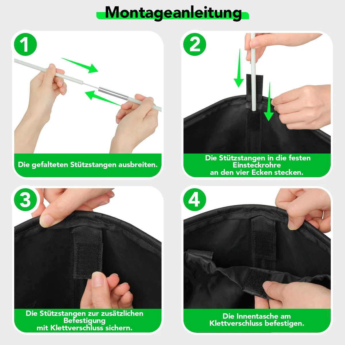 110L Pfandflaschen Sammelbehälter mit Deckel, Groß Pfandflaschen Aufbewahrung Organizer mit Tragetasche Flaschensammler Leergut mit Loch Flaschentasche Behälter für Küche & Haushalt