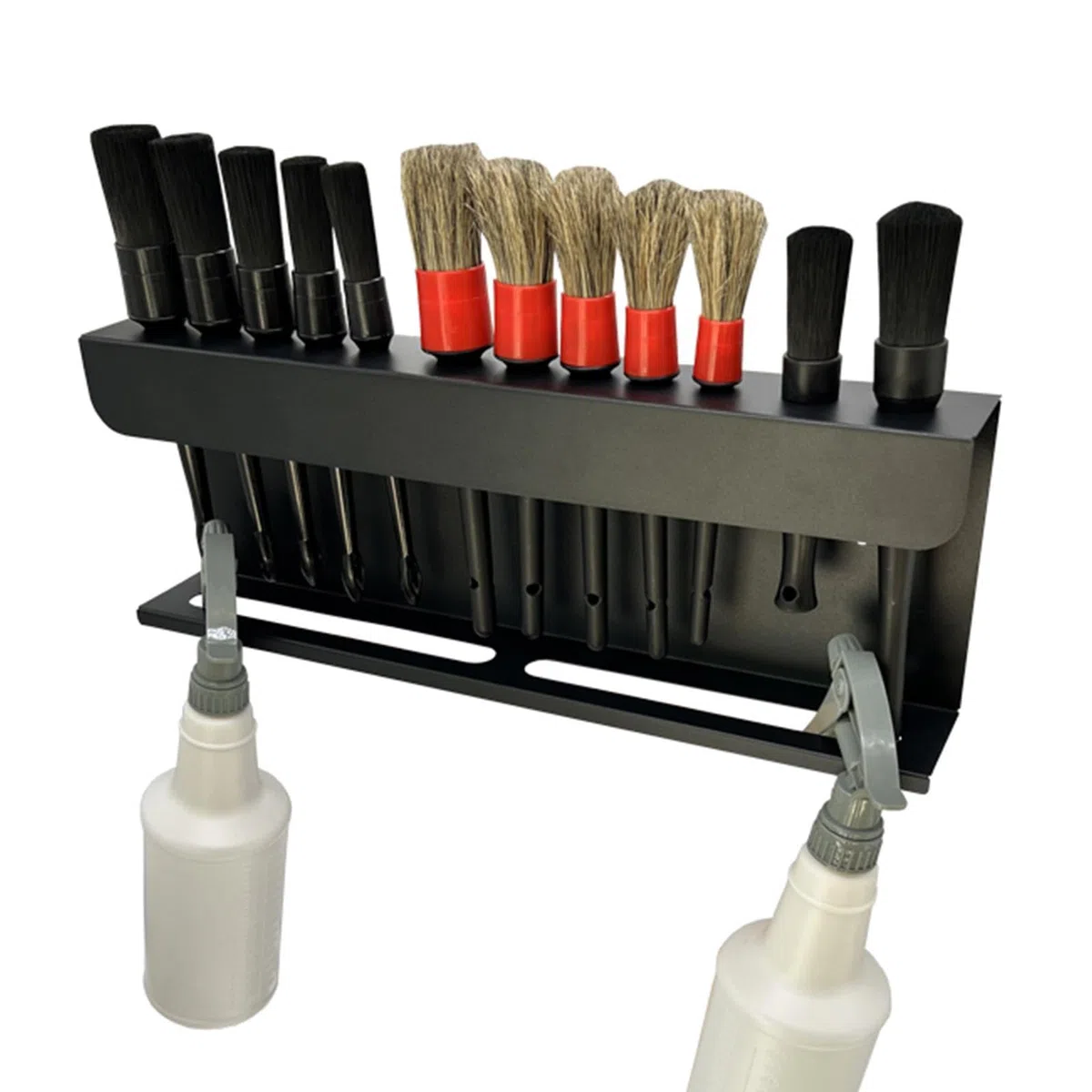 Aufhänger für automatische Reinigungswerkzeuge - Sprühflaschenregal, Reinigungsbürsten-Organizer,Detaillierungswerkzeuge, Zubehör für Wohnzimmer, Garage, Garten, Autowaschanlage, Werkzeugraum