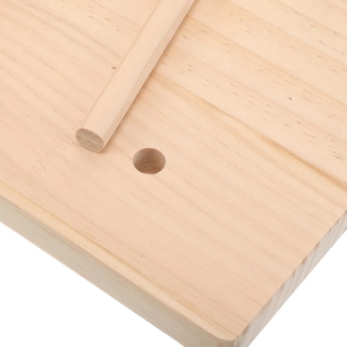 HEMOTON Holz Puppenständer für 6 Handpuppen Stabiler Fingerpuppen Organizer Platzsparend und Stoßfest Puppenhalter für Klassenzimmer Kindergarten und Zuhause